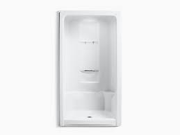 The stall is predrilled for the sonata accessory kit, consisting of a grab bar and shelf. K 1687 Sonata 4 Foot Shower Stall Kohler