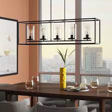 Bergenia 5 Light Candle Style Chandelier Candle Style Chandelier Contemporary Dining Table Design Dining Table Design Modern