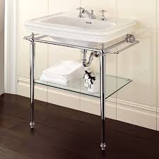 console sink, bathroom console