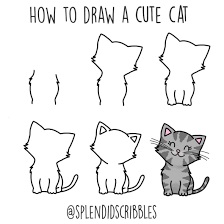 How to draw a dog. How To Draw A Cat Easy Step By Step Tutorial The Smart Wander