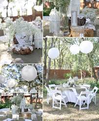 Vintage Wedding Decor With Burlap Tree Stumps And Baby S Breath Inspiracion Para Boda Boda Campestres Fiestas De Boda