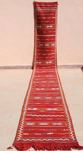 Roter Langer Kelim Laufer Gestreifter Laufer Rot Weiss Teppichlaufer Laufer Kelim Teppich Laufer 70x500 Treppenlaufer Handgewebt Rug Runner Rugs Runner