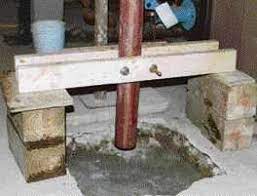 For whatever purpose, the lally column. Retrofitting A Lally Column Jlc Online