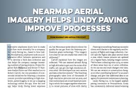 Nearmap has 33 repositories available. Asphaltpro Magazine Nearmap Aerial Imagery Helps Lindy Paving Improve Processes