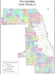 Illinois county map showing the outline and location of every county in il. Map Of Cook County Illinois World Map Atlas
