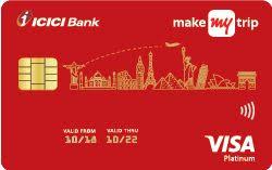 I am not able to avail icici bookmyshow offer. Makemytrip Icici Bank Platinum Credit Card Check Offers Benefits