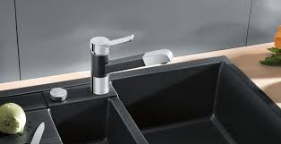 Küchen wasserhahn montage set led vive wand. Blanco Zenos Blanco