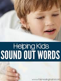 Helping Kids Sound Out Words