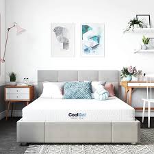 Add the pressure point relief of memory foam to the reliable support of a traditional spring mattress, and you have the revolutionary comfort of the hybrid mattress. Home Kitchen Mattresses Houseofrd Com Classic Brands Cool Gel Memory Foam 7 Inch Mattress Bed In A Box Certipur Us Certified Twin