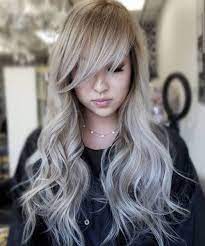Long Silver Hairstyles 2018 With Wispy Bangs Long Thin Hair Hairstyles For Thin Hair Long Hair With Bangs