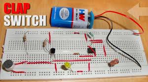 An ne555 timer ic connected as shown here can detect a missing pulse or abnormally long period between two consecutive pulses in a train of pulses,such circuits can be used to detect the intermittent firing of the spark plug of an automobile or to monitor the heart beat of a sick patient. Clap Switch Circuit Diagram Using Ic 555
