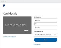 For example, if you have a credit card saved for your account, you can either choose a different method (such as paypal) to complete your purchase, or you can select credit card again to enter a new credit or debit card: Paypal Guide How To Link A Credit Or Debit Card Paypal India