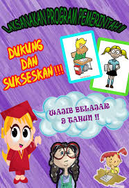 (embalase) pamflet disebut juga …. 14 Gambar Poster Wajib Belajar Paling Populer Lingkar Png