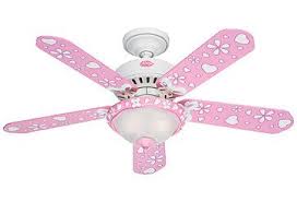 Hunter Fan Annabelle 44 Inch Ceiling Fan 20415 Ceiling Fan White Ceiling Fan Pink Ceiling Fan