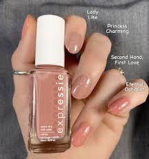 Princess charming essie gel 5 ml nail supply free coloring once upon a time health and beauty manicure perfume bottles. Essie Expressie Comparisons Part 1 Livwithbiv