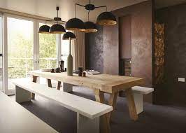 A dining table is the centerpiece of the room where families often spend the most time together, making the table essential to the creation of a welcoming atmosphere. Combining Country Dining Tables With Modern Chairs Is Trendy