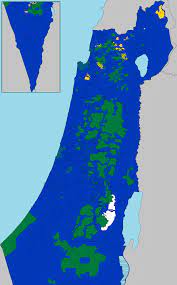 Chinese territory of macau has the world's 2nd highest population density at 21,717/km². Ethnic Composition Of Israel And Palestine Oc Mapporn