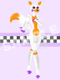 Fnaf lolbit digital art print