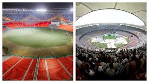 Work begins on world's biggest cricket stadium in ahmedabad gujarat will be home to the world's biggest cricket stadium in the near future. Grand Superbly Equipped World S Biggest Motera Stadium In Ahmedabad Opens Its Gates For Cricket