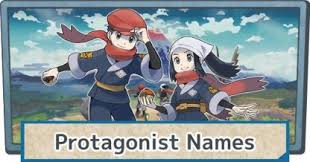 Protagonist Names: What Are The Main Characters Names | Pokemon Legends  Arceus - GameWith