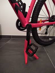 Bike Stand By Gadmek Thingiverse 3d Printing Diy Bike Stand 3d Printer Designs