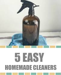 5 easy homemade household cleaners