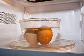 If still undercooked, turn egg over in container, cover and microwave for another 10 seconds, or until cooked as desired. How To Hardboil Eggs In A Microwave Microwave Eggs Boiled Egg In Microwave Boiled Eggs