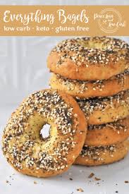 The average bagel has around 300 calories, with some having how many calories a bagel has depends on the type of bagel you eat (plain, wheat, blueberry, cinnamon some of the other varieties are better, but almost all are low in fiber, which. Keto Everything Bagels Peace Love And Low Carb