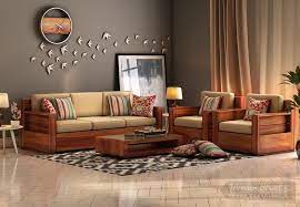 The sofa sets that occupy. Wooden Furniture Is An Epitome Of Beauty Beautify Your Living Room Give It An Elegant T Wooden Sofa Set Designs Furniture Design Living Room Sofa Bed Design