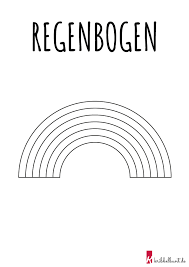 Regenbogen Ausmalbild Alles Wird Gut Ausmalbild Kribbelbunt