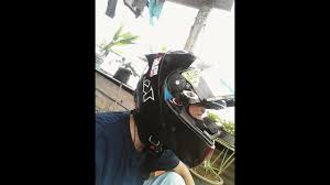 #06 tutorial memasang spoiler di helm fullface (kyt r10) airbrush trick helm tutorial: Kyt X Rocket Modif Sederhana Youtube