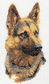 Check spelling or type a new query. German Shepherd Dog Cross Stitch Kit By Thea Gouverneur
