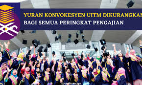 Dasar permohonan dibahagikan kepada dua (2) aliran iaitu : Yuran Konvokesyen Uitm Dikurangkan Bagi Semua Peringkat Pengajian Edu Bestari