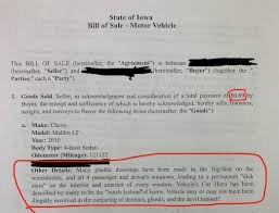 Learn what to include on a bill of sale form for your used car and how to ensure that buyer and seller signatures are both included and secure. Don T Let A 20 Year Old Write Your Bill Of Sale Funny