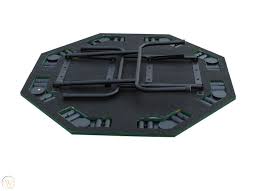 Entdecke rezepte, einrichtungsideen, stilinterpretationen und andere ideen zum ausprobieren. 52 Octagon Green Felt Card Game Poker Table Folding Steel Legs Black Amp Burgundy 1901849858