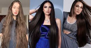 Model rambut unik ala selebritis indonesia tips model rambut via tipsmodelrambut.blogspot.com. Artis Seleb Indonesia Rambut Panjang Seperti Rapunzel Nyata