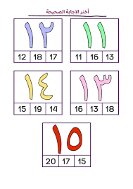 * pilihan jawapan mengikut bunyi * bunyi jawapan yang betul berdasarkan gambar * pilih 10 jawapan. 1 20 Ø§Ù„Ø£Ø±Ù‚Ø§Ù… Worksheet