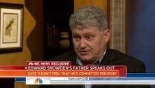 Snowden's dad worries about son's ties to WikiLeaks