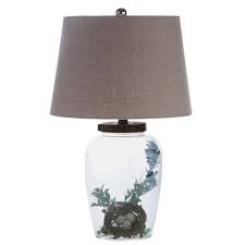 Fillable Glass Table Lamp Vase Table Lamp Eclectic Table Lamps Glass Lamp