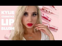 Kylie Cosmetics new Lip blushes butterfly, I'm blushing, cherry