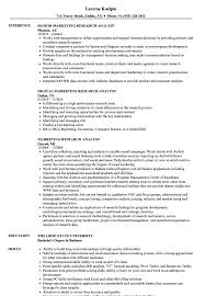 Search and apply for the leading junior equity research analyst job offers. Marketing Research Analyst Resume Samples Velvet Jobs
