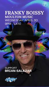 This Wednesday night, April 30! We welcome Bay Area house legend Franky  Boissy! Support from Brian Salazar! Room 2 is celebrating Alex Peach’s  Birthday!, Limited free entry b4 11 with RSVP! Champagne ...
