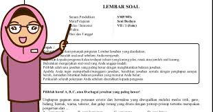 Bagi anda yang membutuhkan soal pas seni budaya smp kelas 9 kurikulum 2013 tahun pelajaran 2019/2020. Soal Uas Seni Budaya Kelas 7 Semester 1 Dan Kunci Jawaban Teori Dan Soal