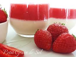 Pana Cotta Fraises Et Amande Recette Recette Verrine Recette Recette Verrine Sucree