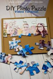 Create a personal puzzle with your pictures on premium glossy cardboard or hardboard. How To Make A Puzzle From A Picture For That Perfect Gift Leap Of Faith Crafting
