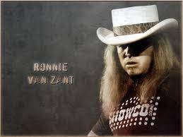 Ronnie Van Zant Rocking A High Roller From Texas Hatters Ronnie Van Zant Cool Bands Great Bands