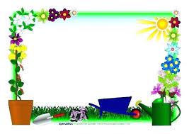 Garden Border Design Templates Clip Art Borders Page Borders Border Design