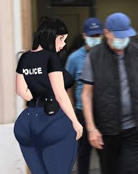 Thicc french policewoman