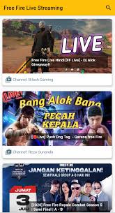 Free fire is the ultimate survival shooter game available on mobile. Free Fire Live Streaming For Android Apk Download