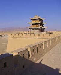 The End Of The Wall The Fortress At Jiayuguan The Western End Of The Ming Dynasty Great Wall Lanzhou Visit China China Travel